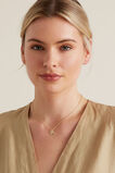 Initial Disc Necklace    hi-res