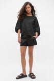 Core Linen Waisted Short  Black  hi-res