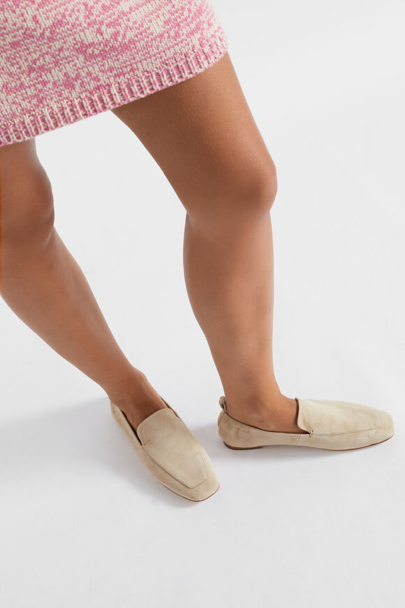Claire Loafer  Champagne Beige Suede  hi-res