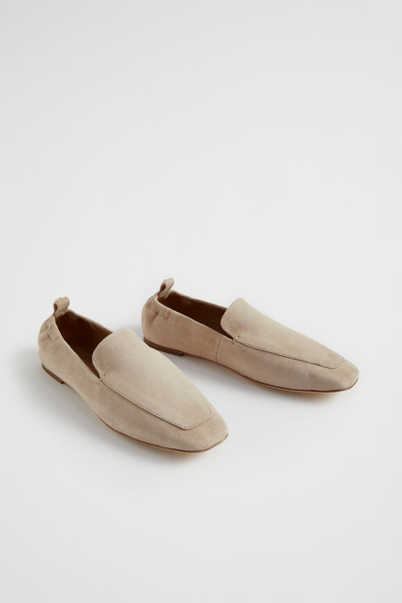 Claire Loafer  Champagne Beige Suede  hi-res