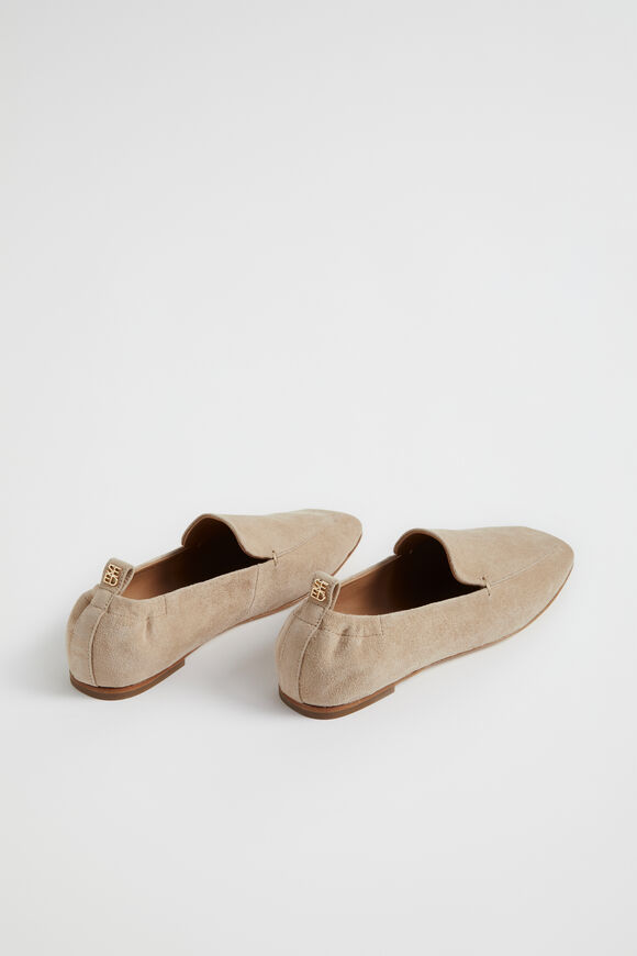 Claire Loafer  Champagne Beige Suede  hi-res