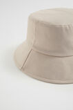 Cotton Bucket Hat  Oat  hi-res