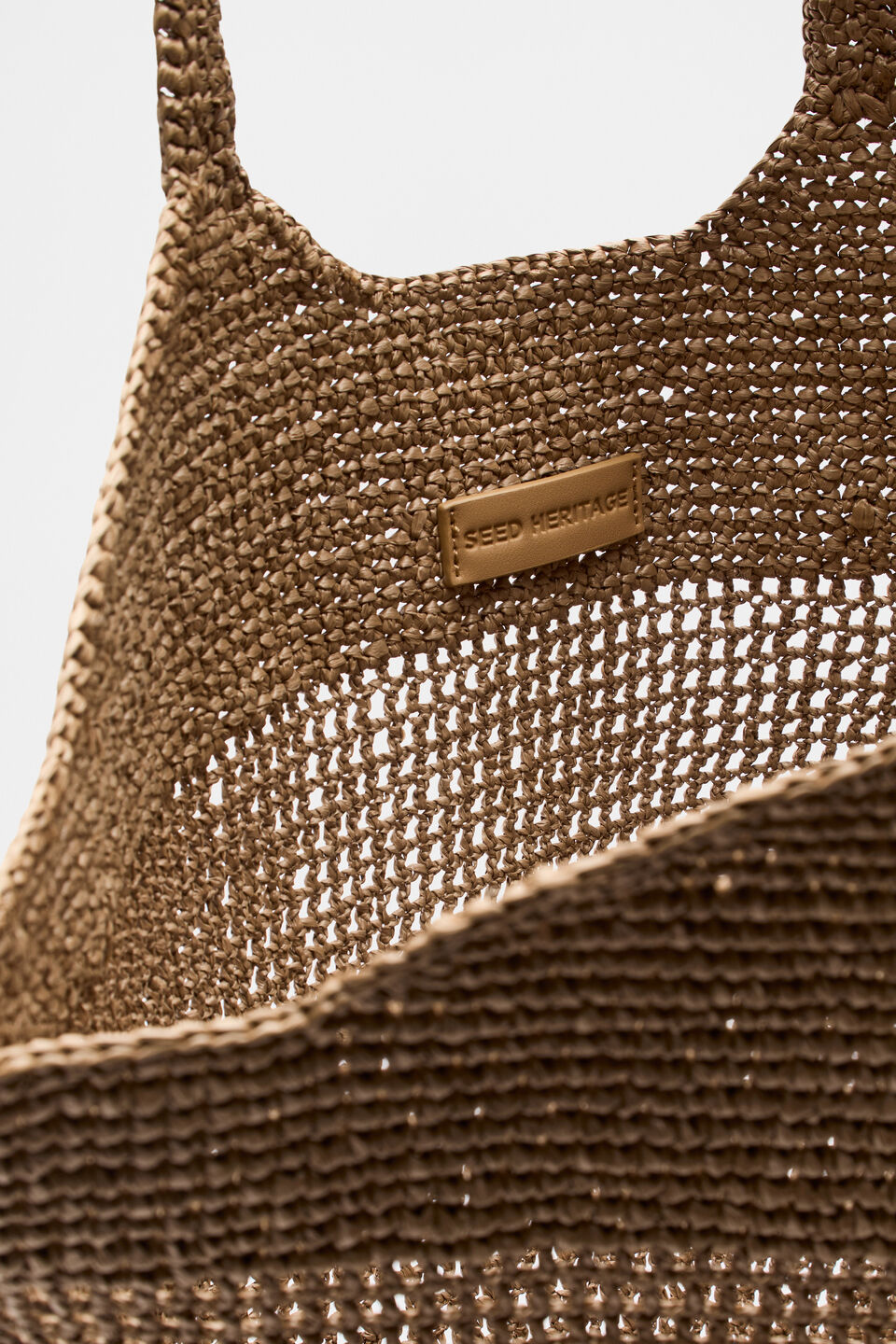 Woven Large Tote  Cinnamon Spice