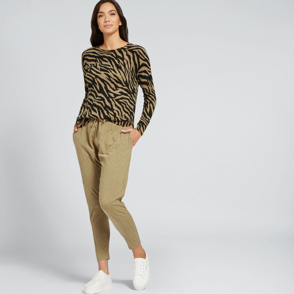 Seam Detail Harem Track Pant  