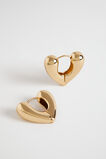 Heart Hoop  Gold  hi-res