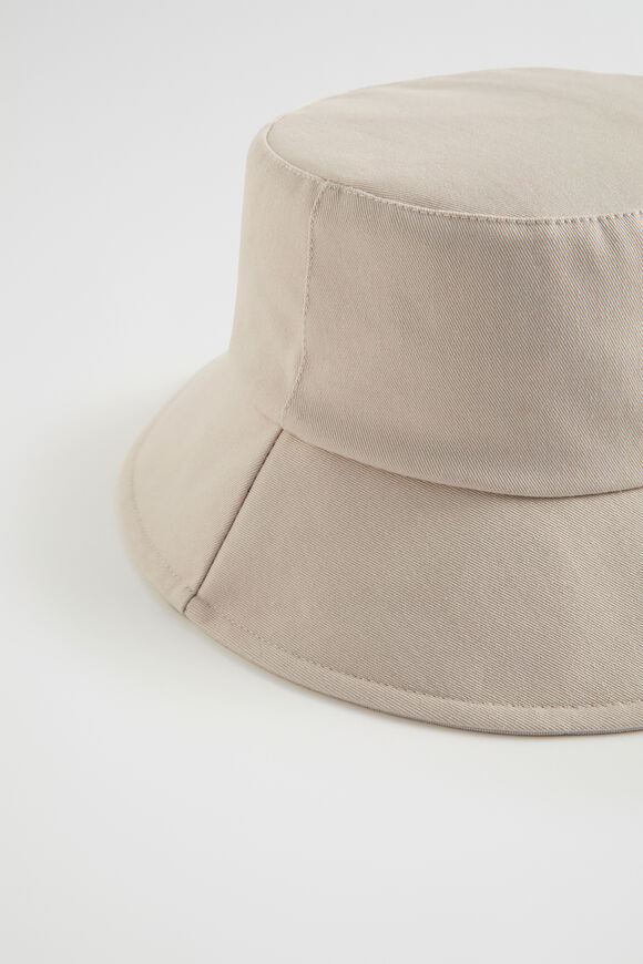 Cotton Bucket Hat  Oat  hi-res