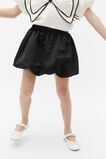 Bubble Hem Skirt  Black  hi-res