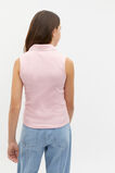 Collar Rib Tank  Bubblegum  hi-res
