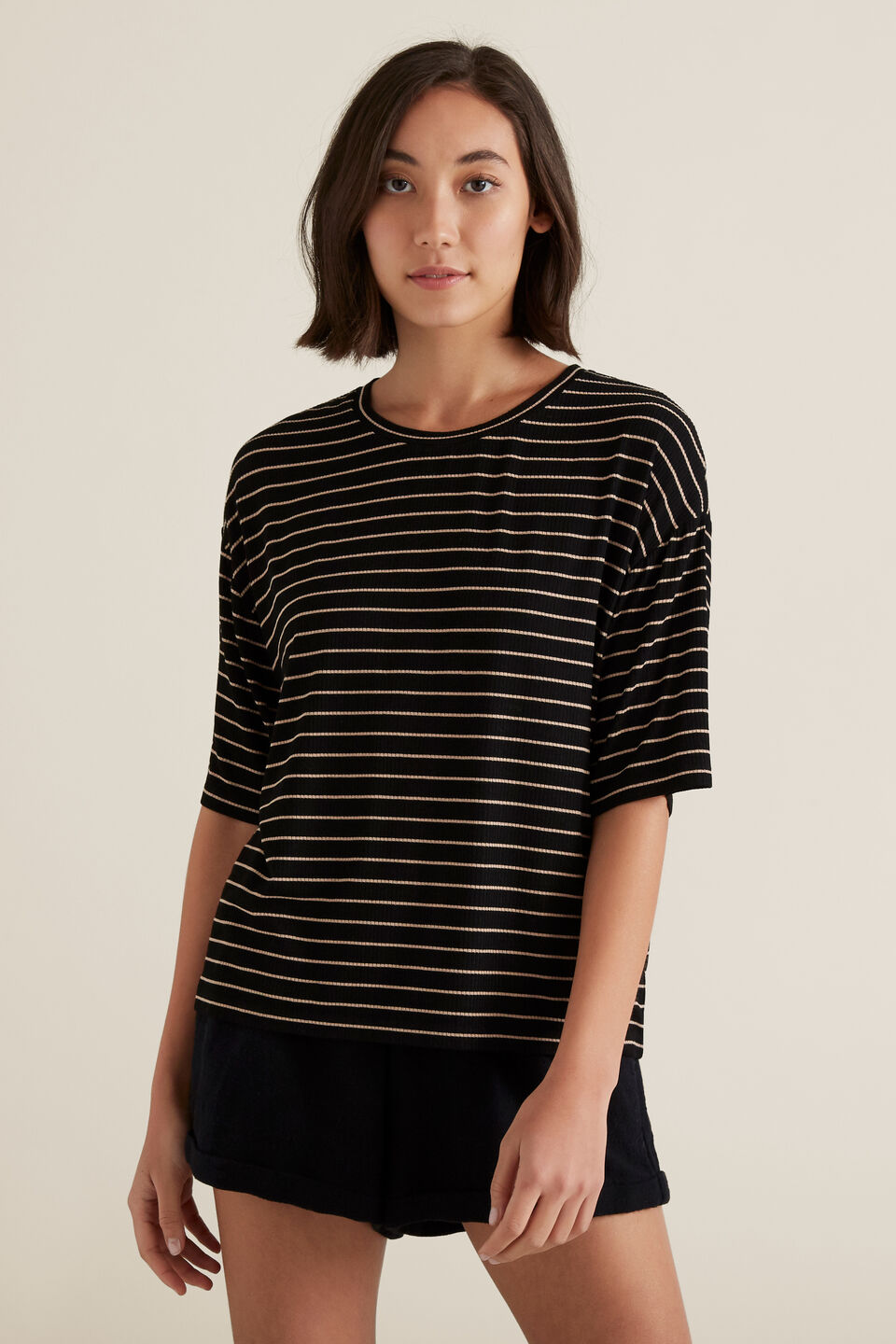 Boxy Drop Shoulder Tee  