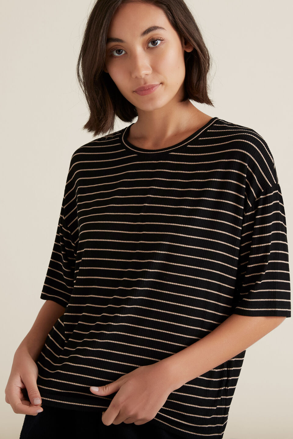 Boxy Drop Shoulder Tee  