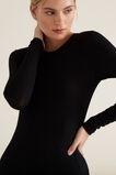 Long Sleeve Rib Top    hi-res