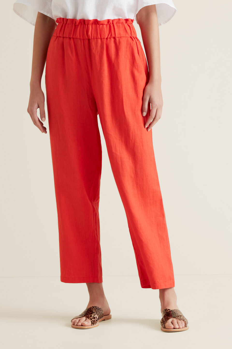 Linen Relaxed Pant  