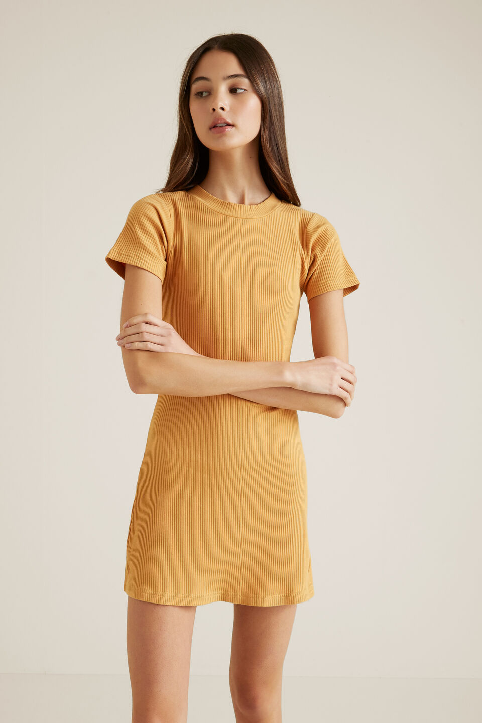 Rib Dress  