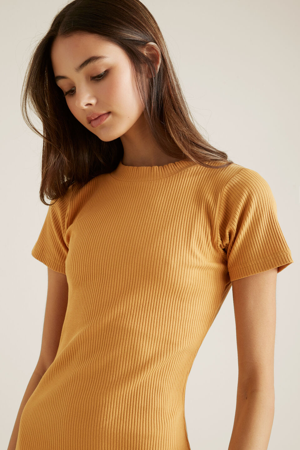 Rib Dress  