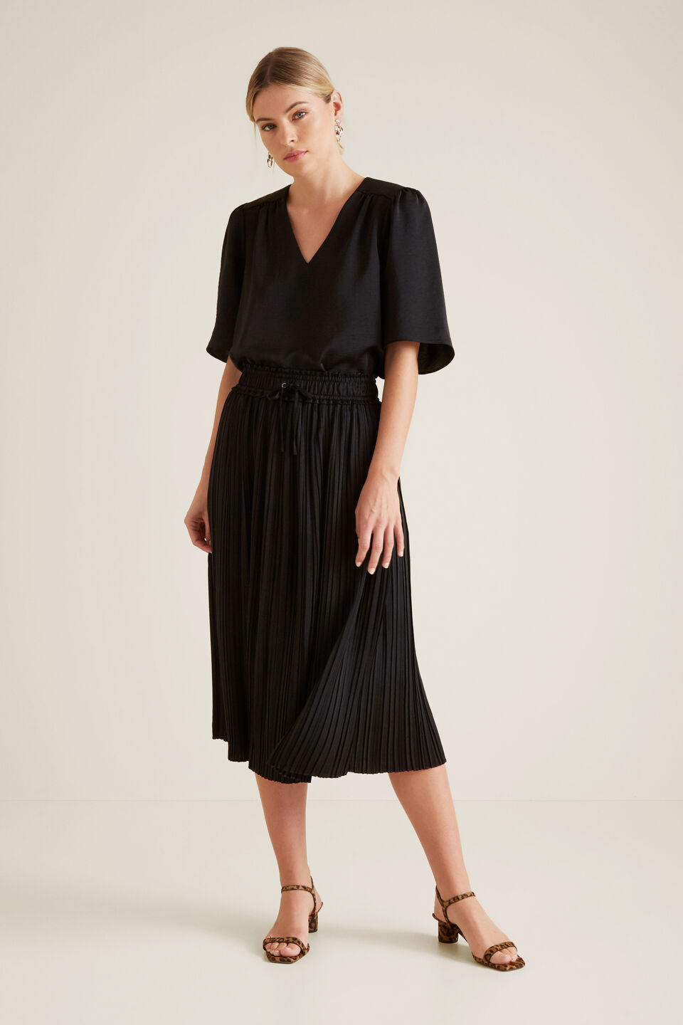 Flutter Sleeve Blouse  