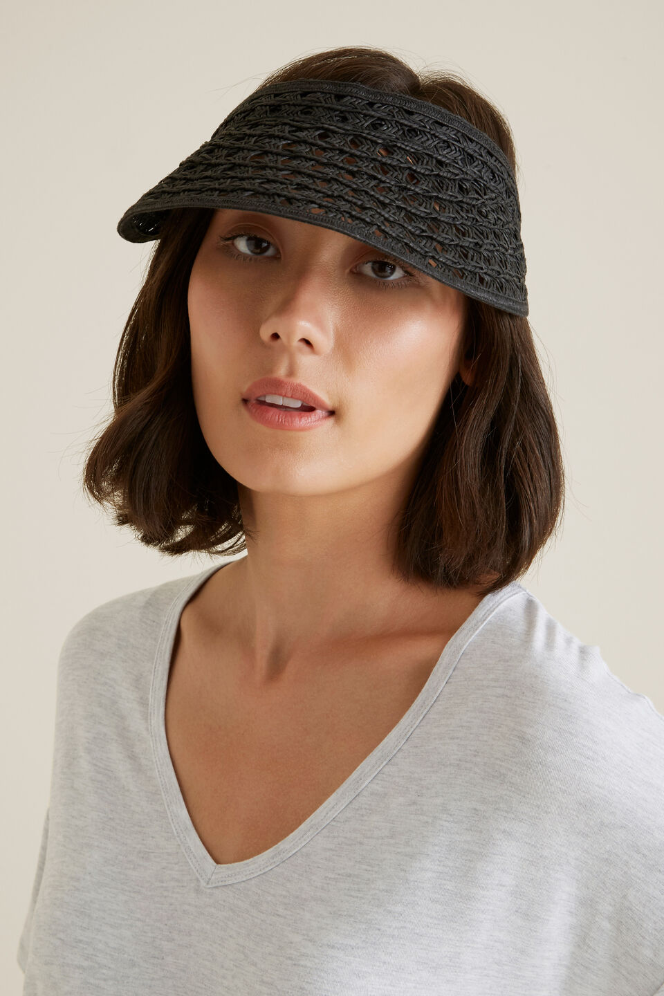 Cutwork Visor  