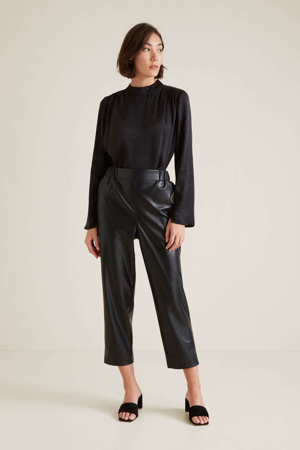 Mock Neck Top  