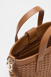 Woven Basket Crossbody Bag  True Tan  hi-res