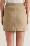 Stitch Detail Denim Skirt    hi-res