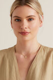 Initial Disc Necklace    hi-res