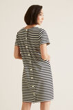 Stripe Pique Dress    hi-res
