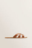 Emma Leather Slide    hi-res