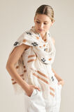 Floral Jacquard Scarf    hi-res