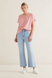 Boxy Split Hem Tee    hi-res