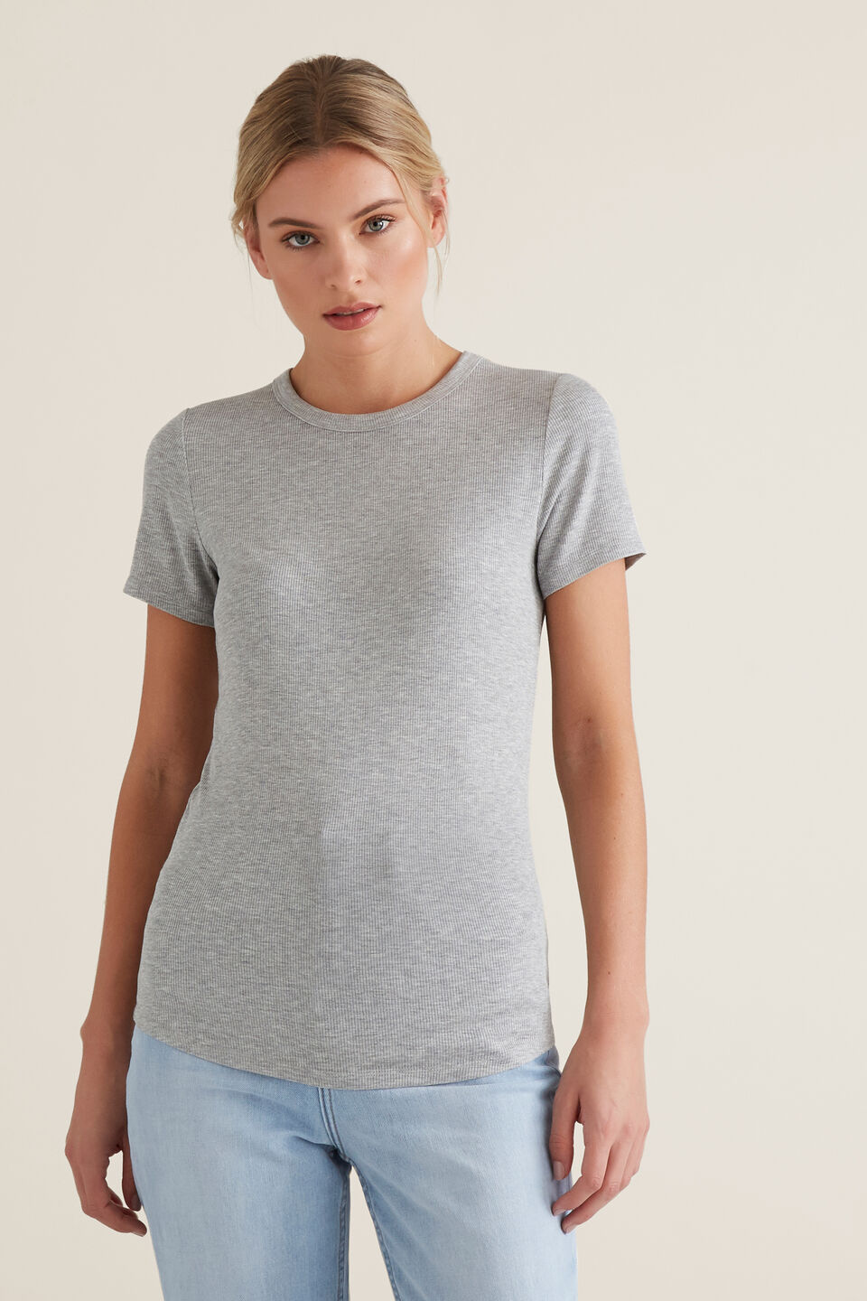 Basic Rib Tee  