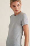 Basic Rib Tee    hi-res