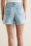 Distressed Denim Short    hi-res