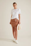 Stitch Denim Skirt    hi-res