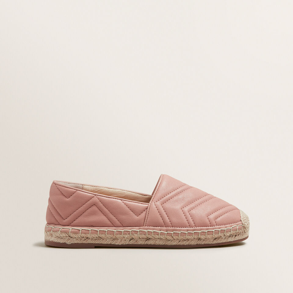Frida Leather Espadrille  