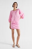 Core Linen Balloon Sleeve Top  Pink Gin  hi-res