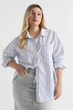 Poplin Pocket Front Shirt  Steel Stripe  hi-res