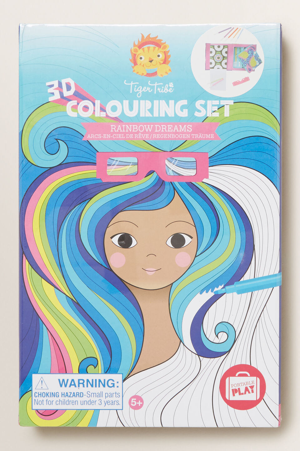 3D Colouring Set Rainbow Dream  