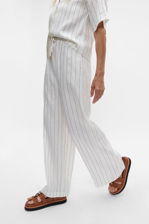 Linear Stripe Pant  Cloud Cream Stripe  hi-res