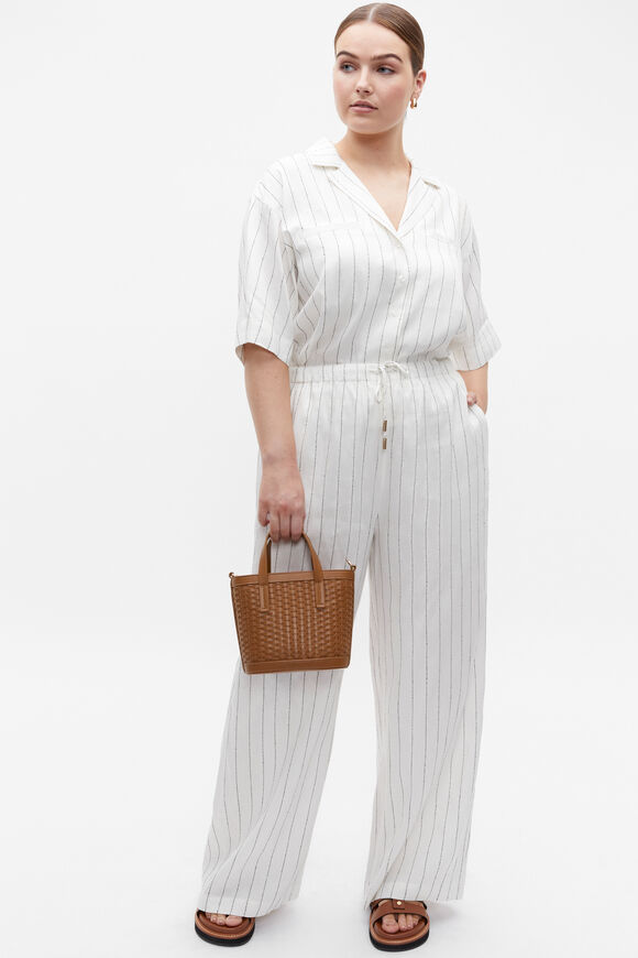 Linear Stripe Pant  Cloud Cream Stripe  hi-res