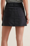 A-Line Denim Mini Skirt    hi-res