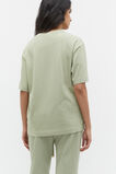 Stacked Logo Tee  Pale Olive  hi-res