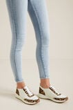 Leather Knit Sneaker    hi-res
