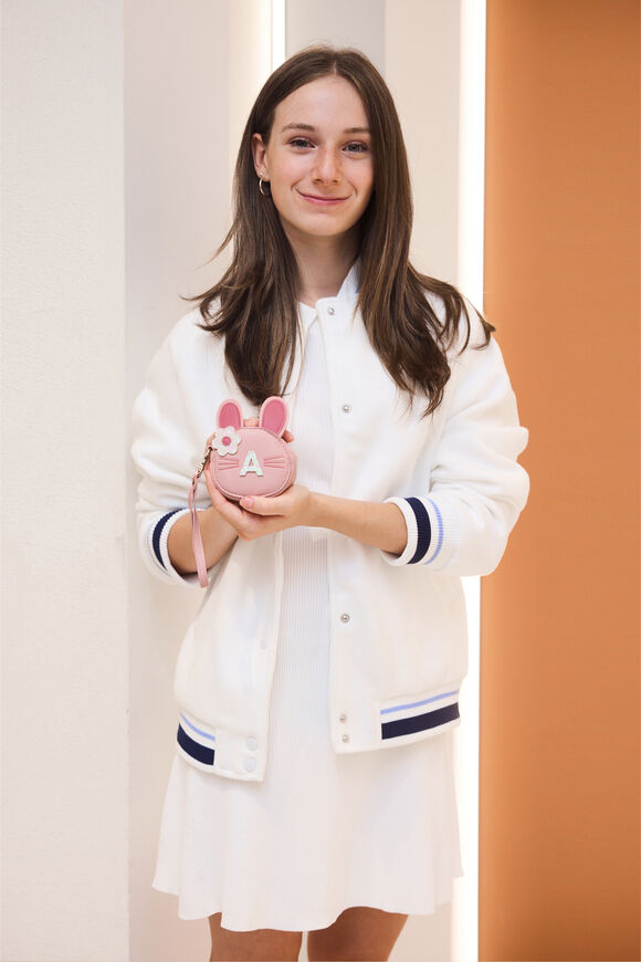 Allegra Bunny Initial Purse  C  hi-res