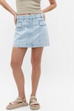 Denim Micro Mini Skirt  Glacier Denim  hi-res