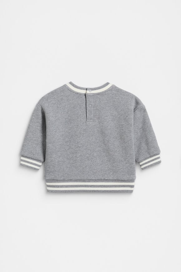 Core Logo Sweat  Storm Marle  hi-res