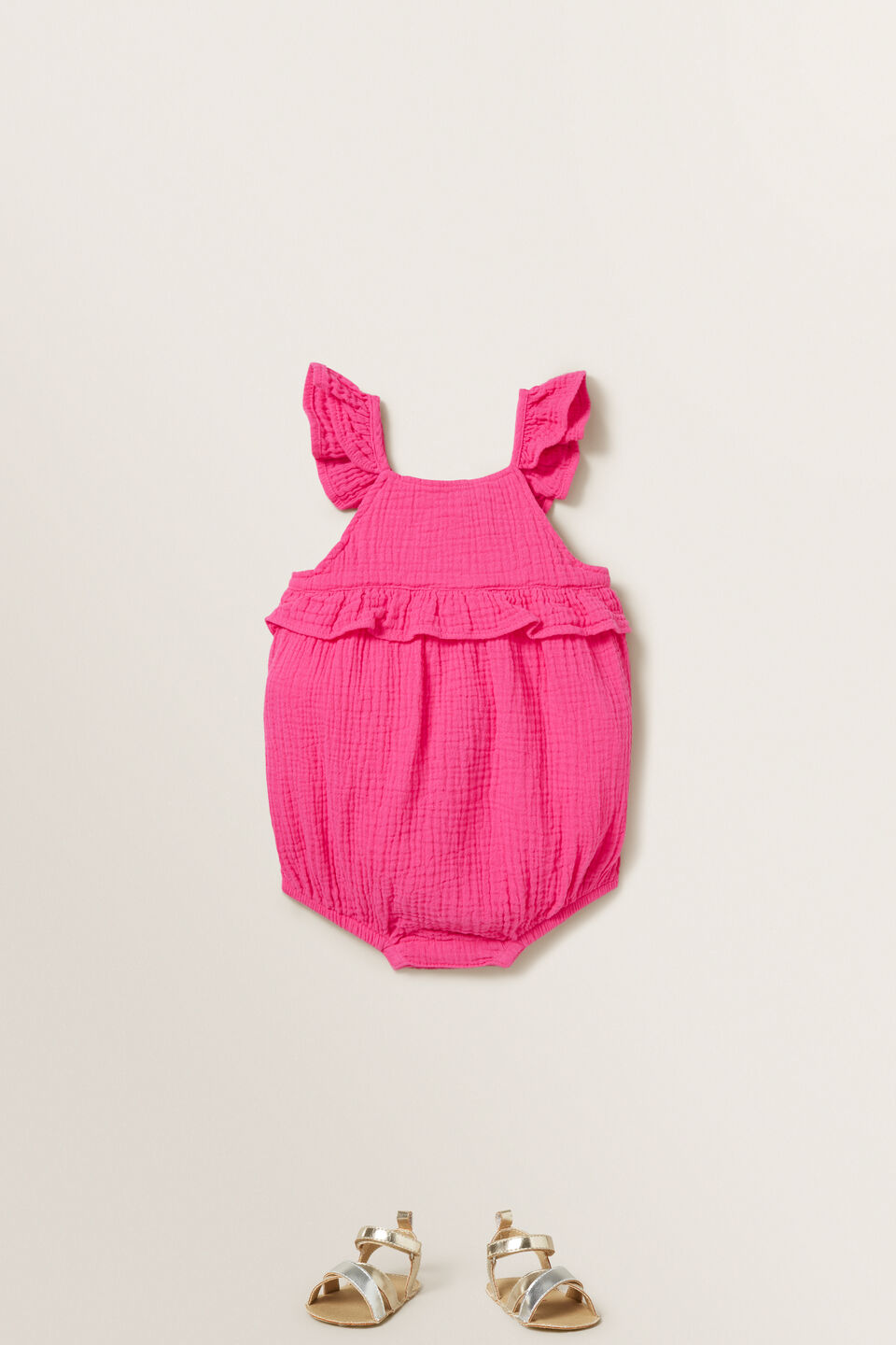 Cheesecloth Romper  