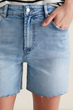 Frayed Denim Short    hi-res