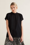 Mock Neck Top    hi-res