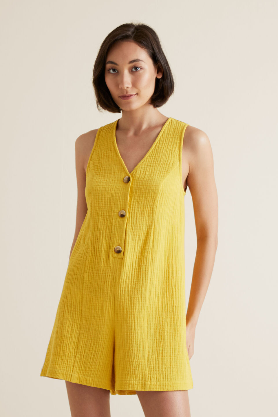 Crinkle Romper  