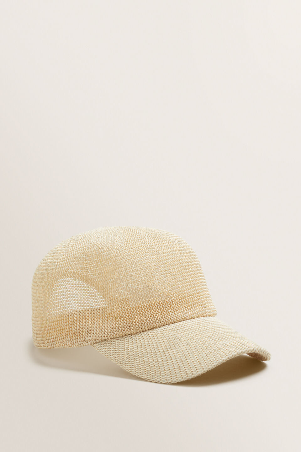 Woven Straw Cap  