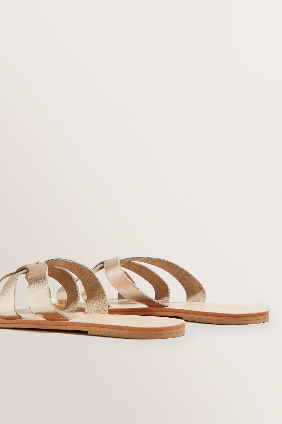Emma Leather Slide  